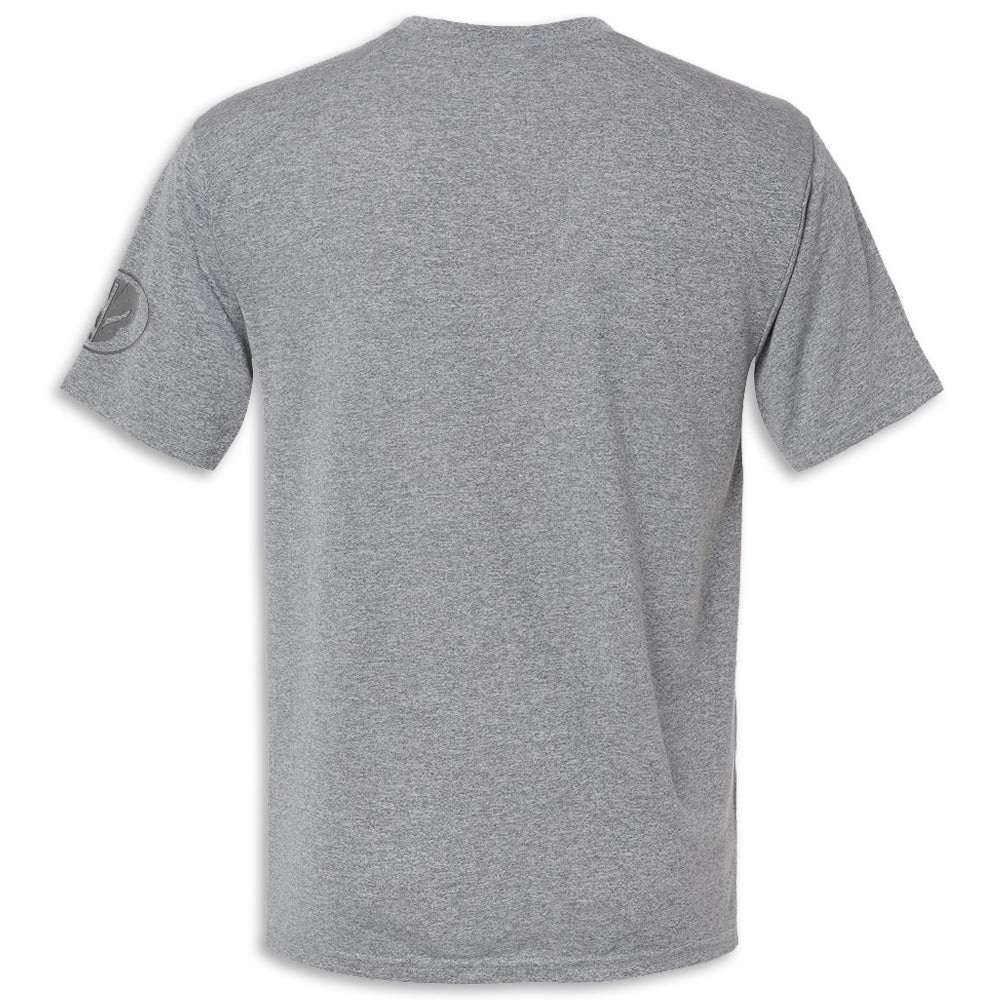 Corvette Racing Tech Tee | Heather Gray