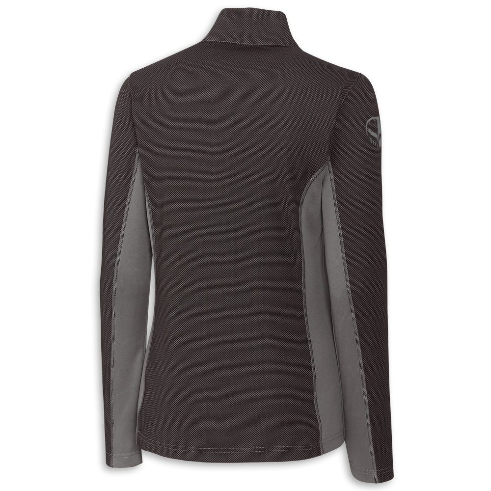 Colorblock Quarter-Zip - Back