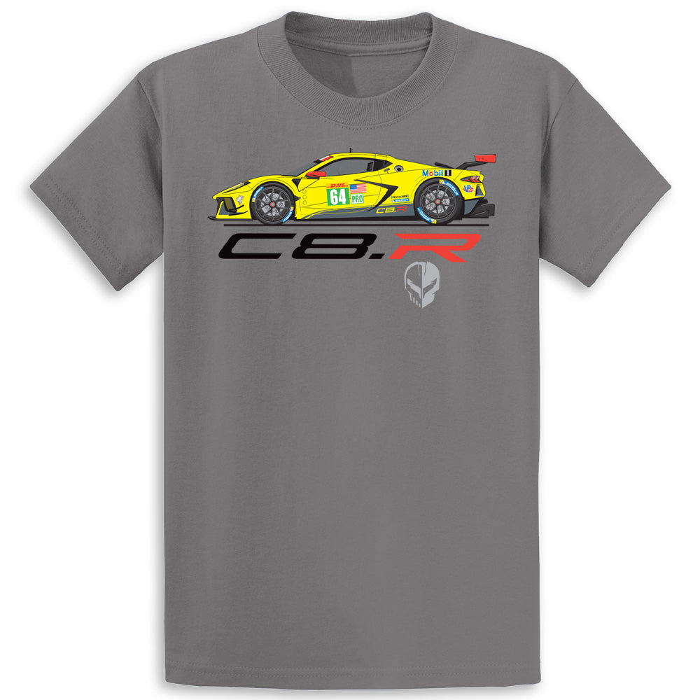 Corvette Racing C8.R | #64 Car Tee - Front