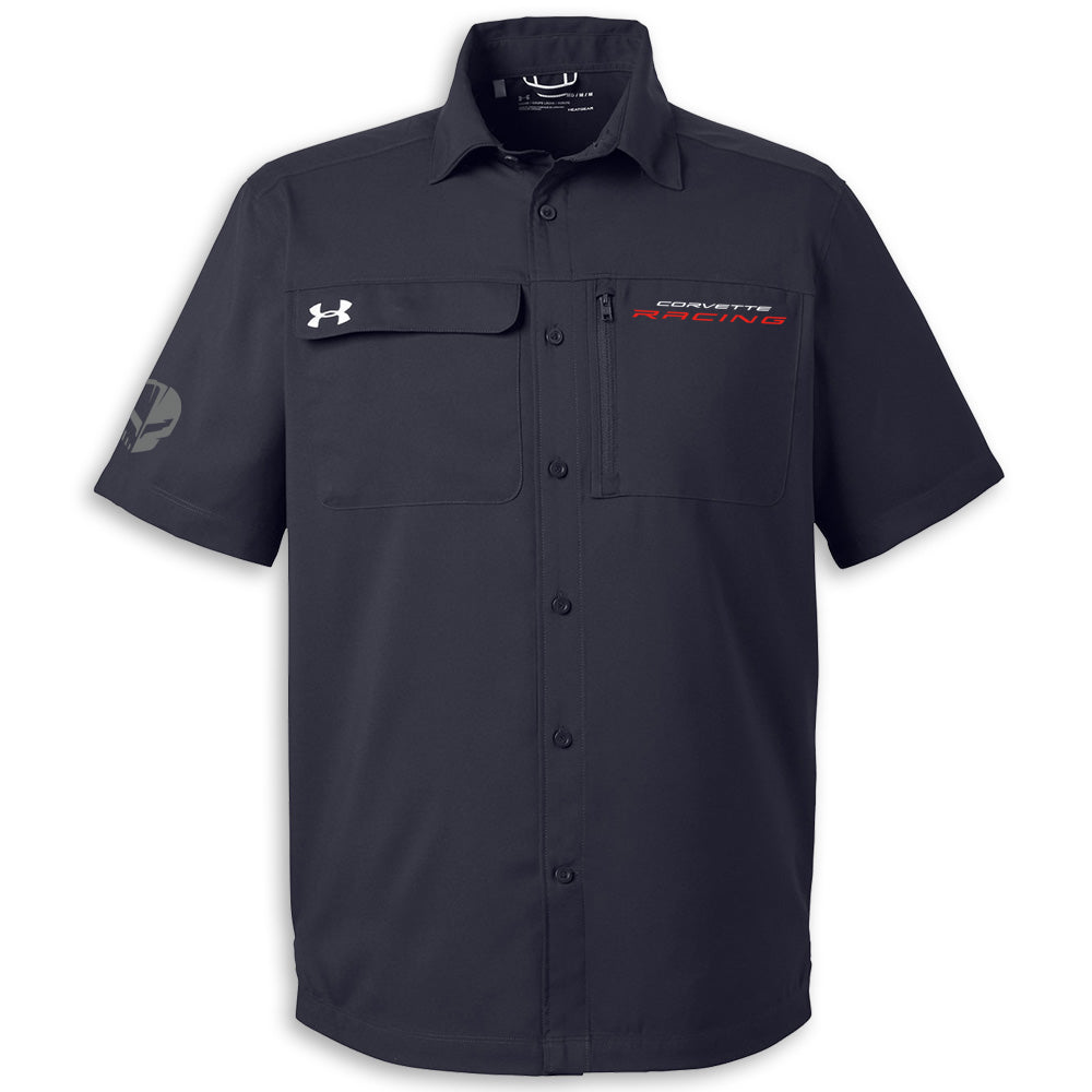GT3.R Under Armour® | Button-Front Shirt - Front