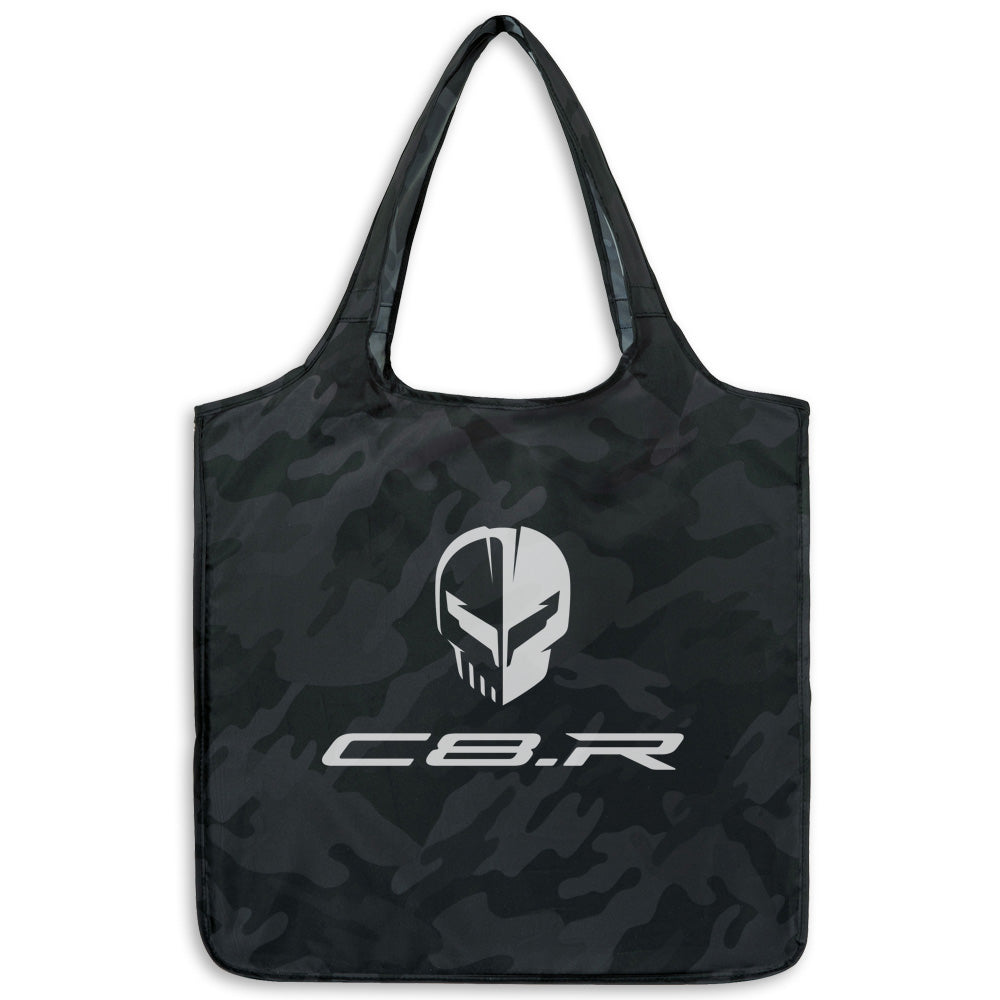 "JAKE" C8.R | Camo Tote Bag - Front