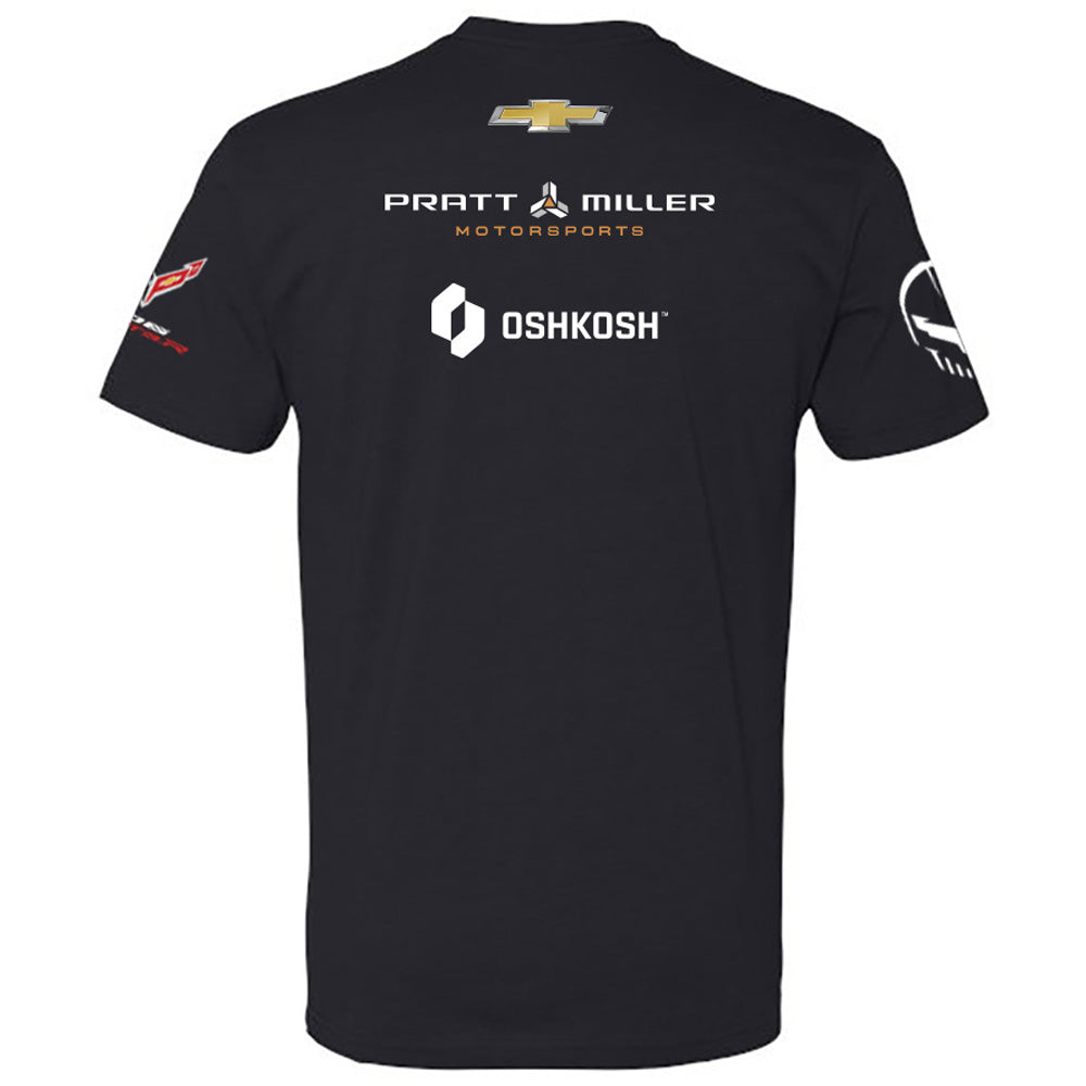 Pratt Miller Motorsports Tee | Black - Back