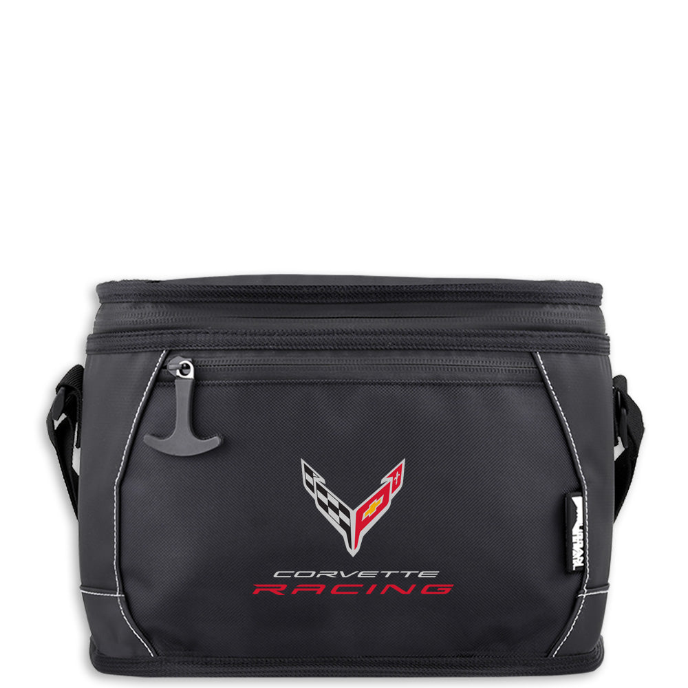 Soft Sided Waterproof 6-Can Cooler - Front