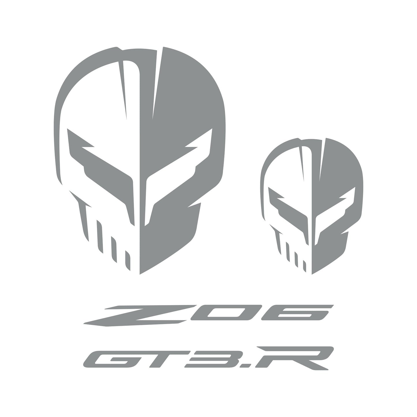 Jake Decal Set | Silver