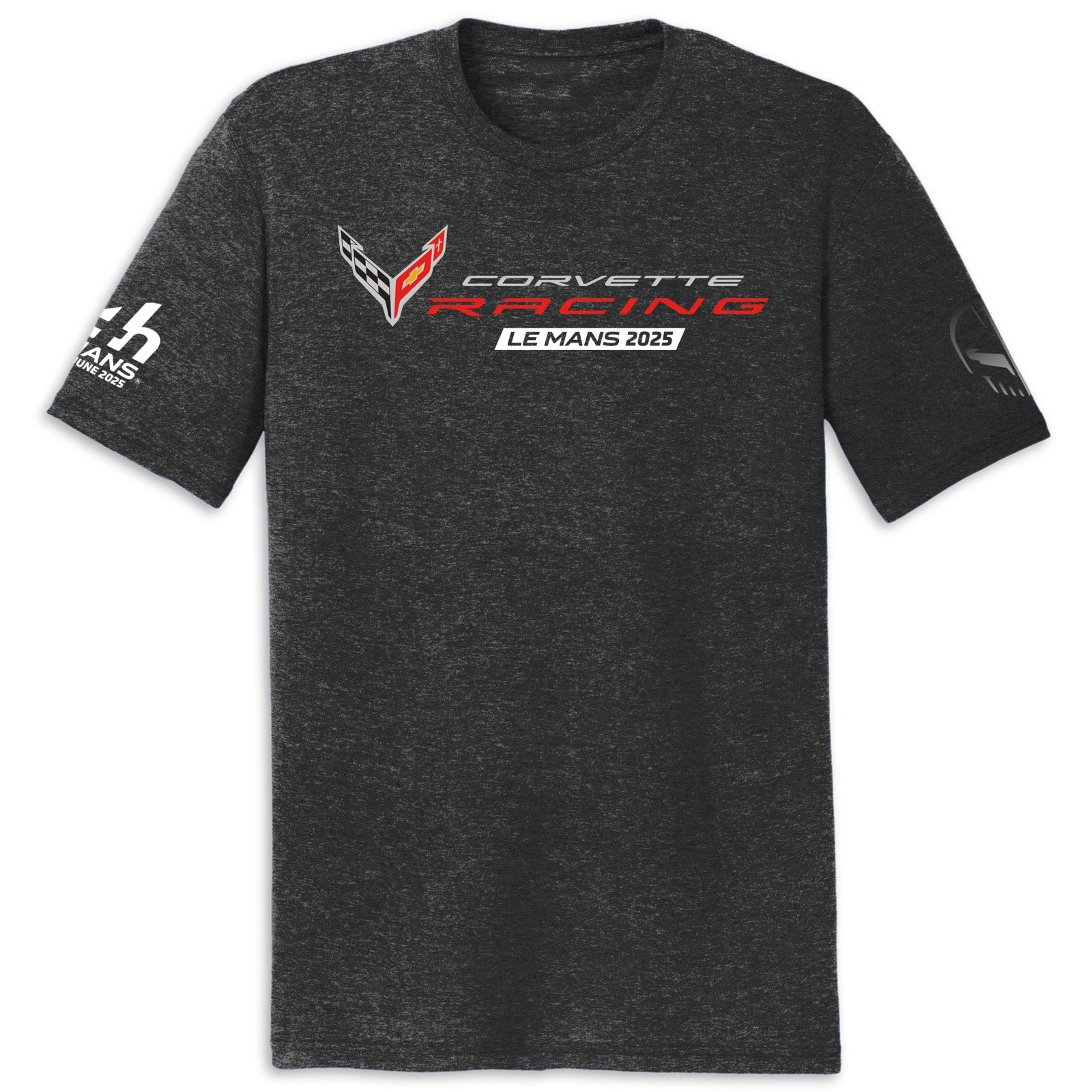 2025 Le Mans Event Tee | Black Frost - Front