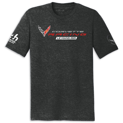 2025 Le Mans Event Tee | Black Frost - Front