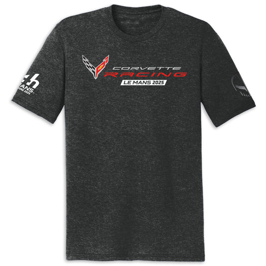 2025 Le Mans Event Tee | Black Frost - Front