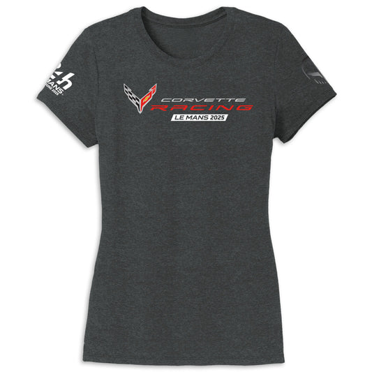 2025 Le Mans Ladies Event Tee | Black Frost