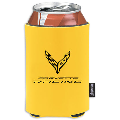 Corvette Racing KOOZIE® | Yellow - Front