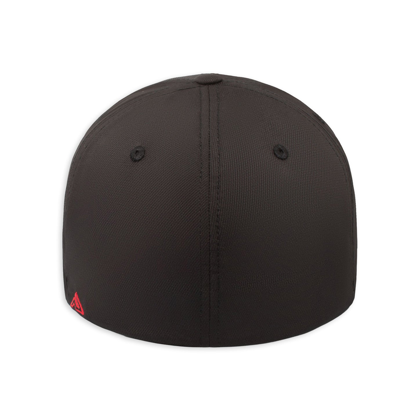 Corvette Racing Fitted Cap | Black/Red - Back View