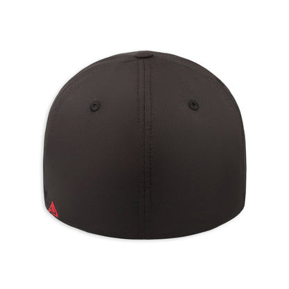 Corvette Racing Fitted Cap | Black/Red - Back View