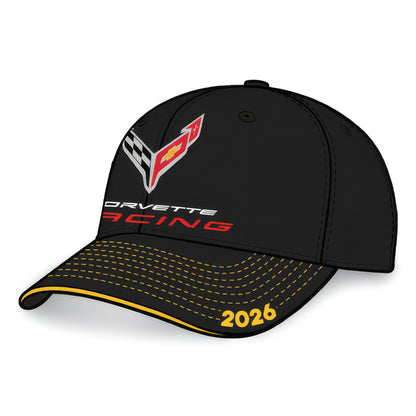 2026 Le Mans Event Cap - Black - Left Side