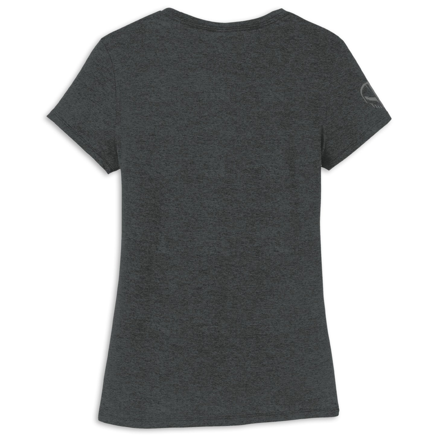 Corvette Racing Ladies Car Gesture Tee - Back