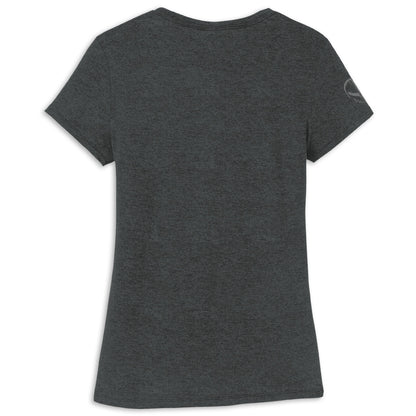 Corvette Racing Ladies Car Gesture Tee - Back