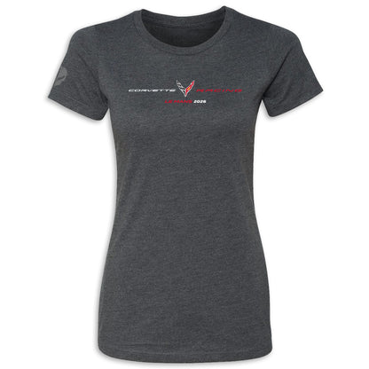 2026 Le Mans Ladies Event Tee - Charcoal