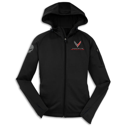 Women's Corvette Racing Tech Fleece Full-Zip - Front